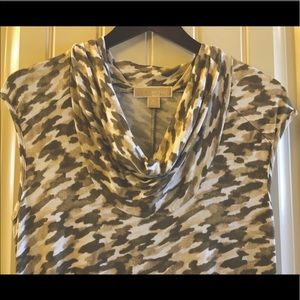 Michael Kors camo maxi dress.